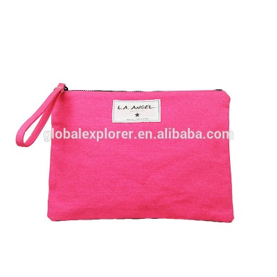 fashion shining canvas waterproof cosmetic bag beauty bag makeup bag