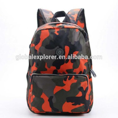 Sell on Waimaotong Ultra Slim Laptop Fabric Nylon camouflage Backpack