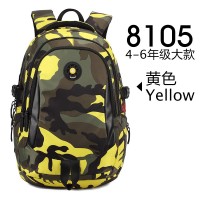 fashion waterproof camouflage college student china backpack for children