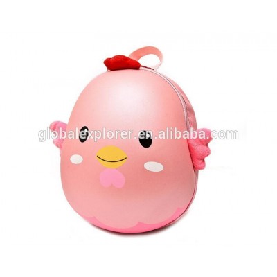 cartoon fashion 3D chicken egg baby chidren boys girls animal backpack