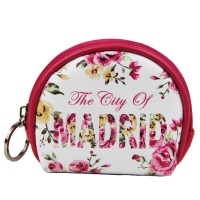 vintage city cosmetic bag makeup bag beauty bag coin pouch